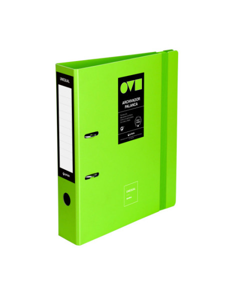 ARCHIVADOR A4 65MM EN POLYFOAM UNEQUAL MINIMAL VERDE GRAFOPLAS 17262821