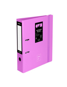 ARCHIVADOR A4 65MM EN POLYFOAM UNEQUAL MINIMAL LAVANDA...