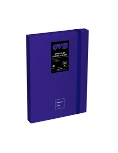 CAJA DE PROYECTOS 3CM EN POLYFOAM UNEQUAL MINIMAL AZUL...