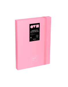 CAJA DE PROYECTOS 3CM EN POLYFOAM UNEQUAL MINIMAL ROSA...