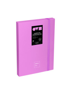 CAJA DE PROYECTOS 3CM EN POLYFOAM UNEQUAL MINIMAL LAVANDA...