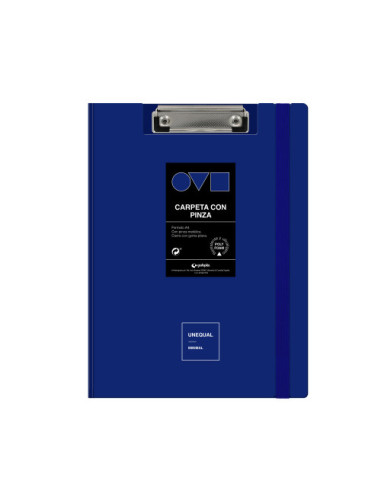 CARPETA A4 TAPA POLYFOAM CON PINZA SUPERIOR...