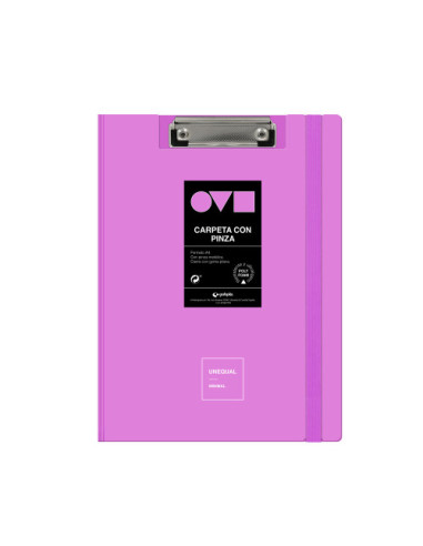 CARPETA A4 TAPA POLYFOAM CON PINZA SUPERIOR...