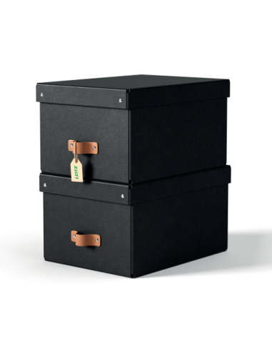 PACK 2 CAJAS DE ALMACENAMIENTO CARTÓN MEDIANA...