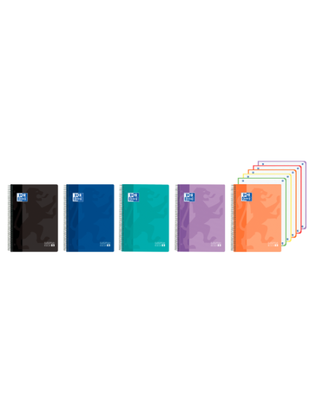 CUADERNO EUROPEANBOOK 5 TAPA PLÁSTICO CLASSIC A4+ 120H VIVOS OXFORD 400196862 OXFORD 400196862