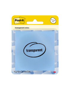 BLISTER 36 HOJAS NOTAS TRANSPARENTES 600-1TRSPB 73X73 MM...