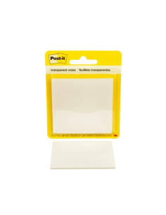 BLISTER 36 HOJAS NOTAS TRANSPARENTES 600-1TRSPT 73X73MM...