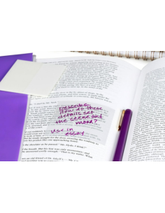 BLISTER 36 HOJAS NOTAS TRANSPARENTES 600-1TRSPT 73X73MM... 2