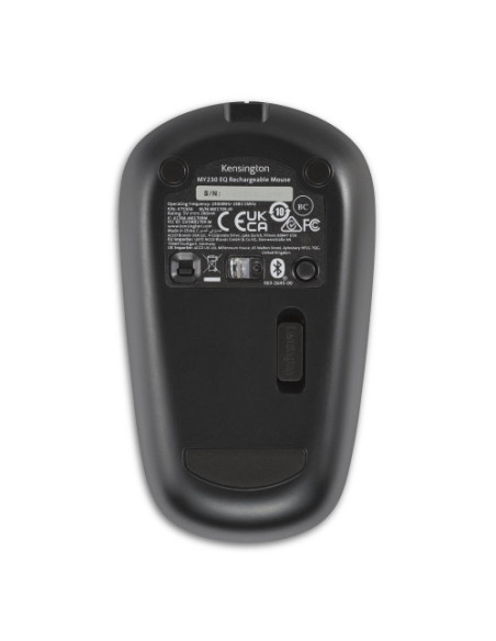 RATÓN ÓPTICO RECARGABLE MY230 EQ COLOR NEGRO KENSINGTON K75304WW