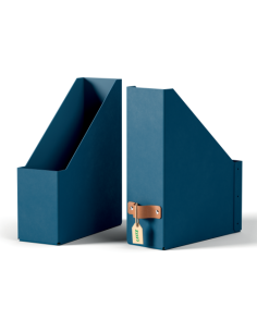 PACK 2 REVISTEROS DE CARTÓN COLOR AZUL LEITZ 24710068