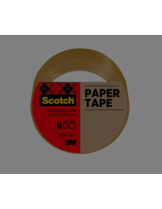 ROLLO CINTA DE PAPEL 50MTSX50MM. COLOR MARRÓN SCOTCH 7100301