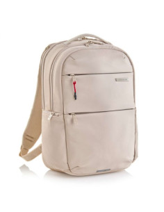 MOCHILA MEDIANA COLOR BEIGE BAG TO WORK MIQUELRIUS MR19564
