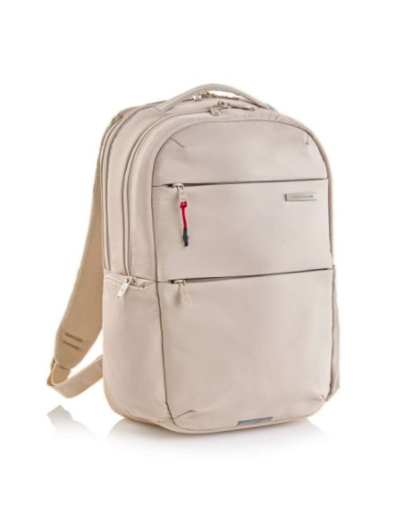 MOCHILA MEDIANA COLOR BEIGE BAG TO WORK MIQUELRIUS MR19564