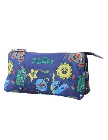 ESTUCHE 3 COMPARTIMENTOS TABLERO TELLO TOTTO AC52ECO012-2416Z-8JZ