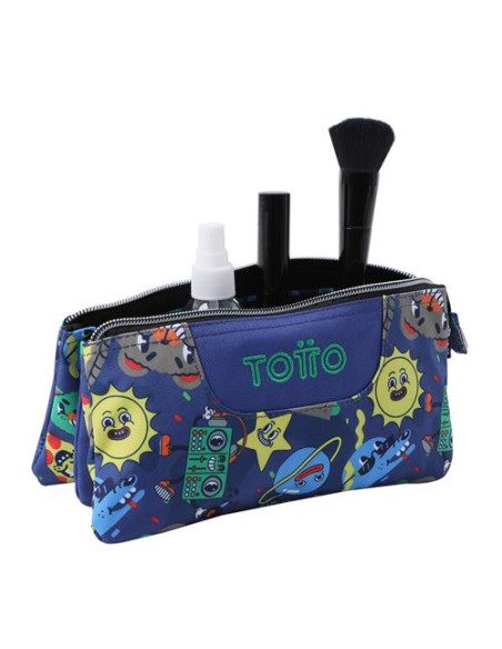 ESTUCHE 3 COMPARTIMENTOS TABLERO TELLO TOTTO AC52ECO012-2416Z-8JZ