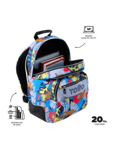 MOCHILA RAYOL LAZEL (33 X 44 X 13,5) - 19,6L...