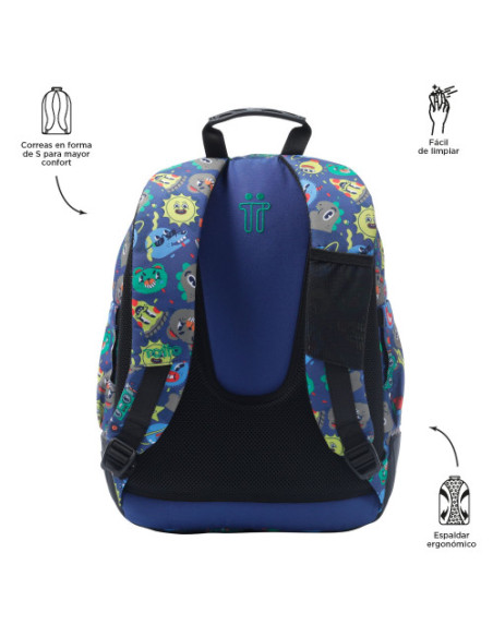 MOCHILA RAYOL TELLO (33 X 44 X 13,5) - 19,6L TOTTO MA04ECO002-2416N-8JZ