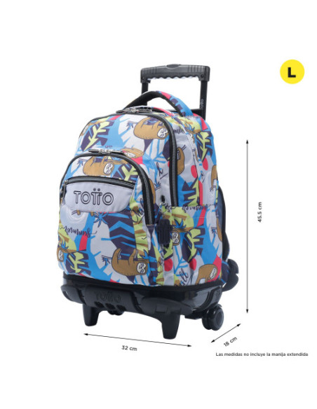 MOCHILA RENGLONES LAZEL (32 X 45.5 X 18) - 26L TOTTO MA03ECO006-2416P-6YB