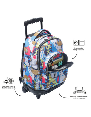 MOCHILA RENGLONES LAZEL (32 X 45.5 X 18) - 26L...