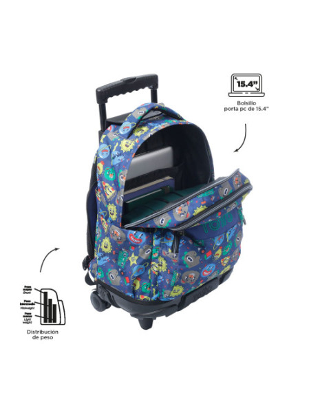 MOCHILA RENGLONES TELLO (32 X 45.5 X 18) - 26L TOTTO MMA03ECO006-2416P-8JZ
