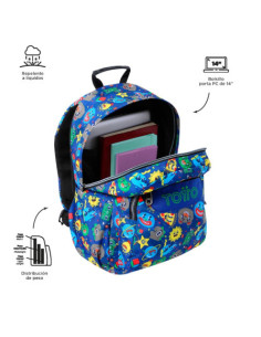 MOCHILA ACUARELES TELLO (33 X 44 X 14) - 20L TOTTO... 2