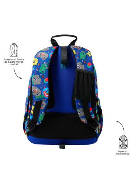 MOCHILA ACUARELES TELLO (33 X 44 X 14) - 20L TOTTO MA04ECO021-2416N-8JZ