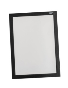 MARCO MAGNÉTICO ADHESIVO A4 NEGRO FAIBO 40102