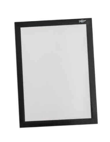 MARCO MAGNÉTICO ADHESIVO A4 NEGRO FAIBO 40102