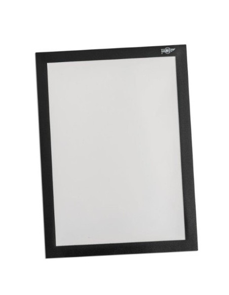 MARCO MAGNÉTICO ADHESIVO A4 NEGRO FAIBO 40102