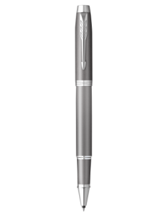 BOLIGRAFO ROLLER ACABADO GRIS PUNTA FINA + ESTUCHE REGALO...