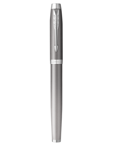 BOLIGRAFO ROLLER ACABADO GRIS PUNTA FINA +...