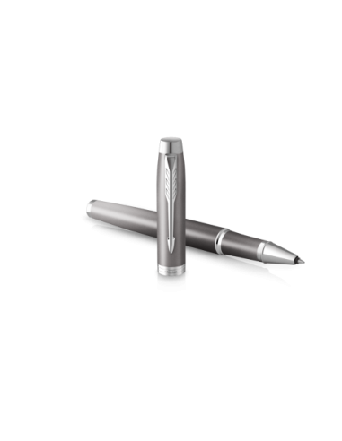 BOLIGRAFO ROLLER ACABADO GRIS PUNTA FINA +...