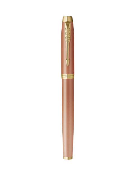 BOLIGRAFO ROLLER ACABADO NARANJA PUNTA FINA + ESTUCHE REGALO PARKER 2203901