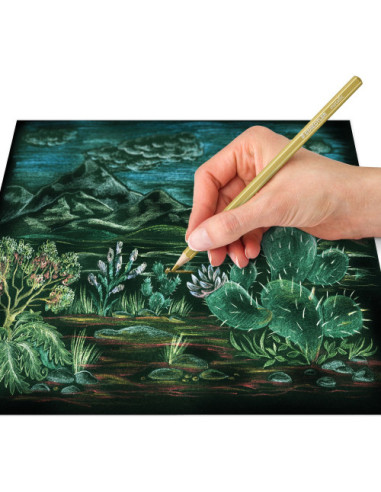 ESTUCHE METALICO CON 12 LAPICES DE COLORES...