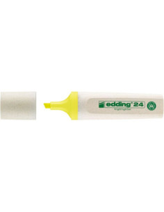 MARCADOR FLUORESCENTE ECOLINE 24 COLOR AMARILLO EDDING...