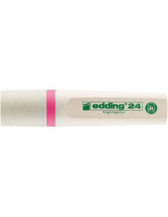 MARCADOR FLUORESCENTE ECOLINE 24 COLOR ROSA EDDING 24-009 2