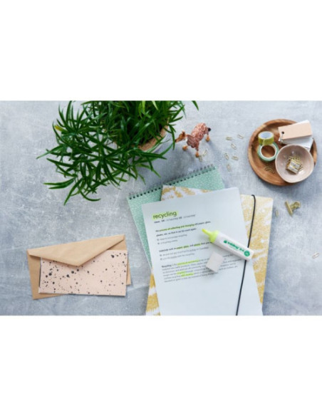 MARCADOR FLUORESCENTE ECOLINE 24 COLOR ROSA EDDING 24-009