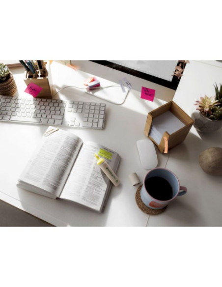 MARCADOR FLUORESCENTE ECOLINE 24 COLOR AZUL CLARO EDDING 24-010