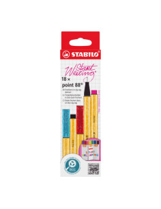 ESTUCHE CARTON ZIG-ZAG ROTULADOR PUNTA FINA 0,4MM. POINT...