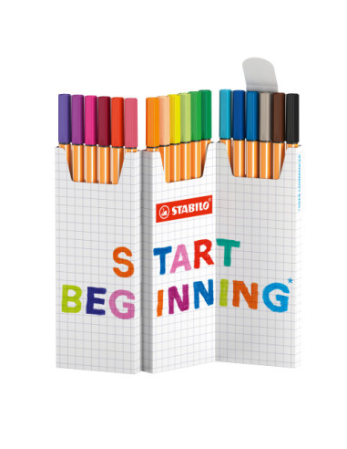 ESTUCHE CARTON ZIG-ZAG ROTULADOR PUNTA FINA 0