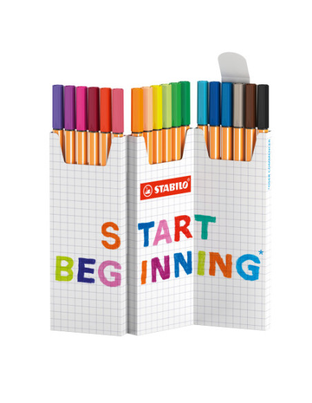 ESTUCHE CARTON ZIG-ZAG ROTULADOR PUNTA FINA 0