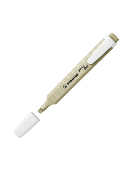 MARCADOR FLUORESCENTE SWING COOL NATURE TRAZO 1/4MM. VERDE BARRO STABILO 275/137