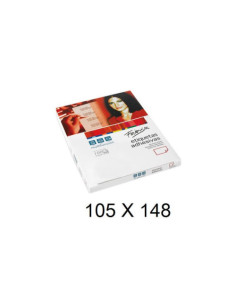 CAJA 100 HOJAS ETIQUETAS ADHESIVAS ILC BLANCA 105X148...
