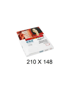 CAJA 100 HOJAS ETIQUETAS ADHESIVAS ILC BLANCA 210X148...