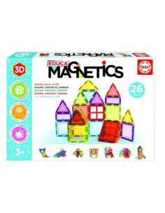 JUEGO MAGNETICS 26 PCS EDUCA 20022 EDUCA 20022