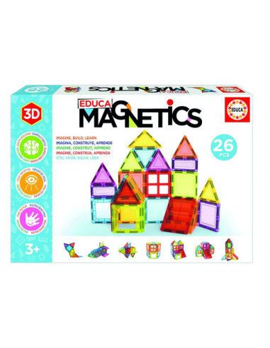 JUEGO MAGNETICS 26 PCS EDUCA 20022 EDUCA 20022