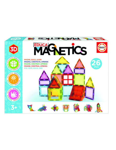 JUEGO MAGNETICS 26 PCS EDUCA 20022 EDUCA 20022