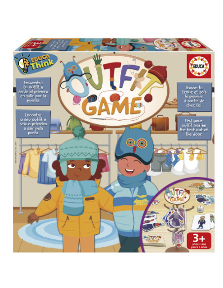 CAJA JUEGO CREA OUTFIT (COL. EDUCA THINK) EDUCA BORRAS 20138