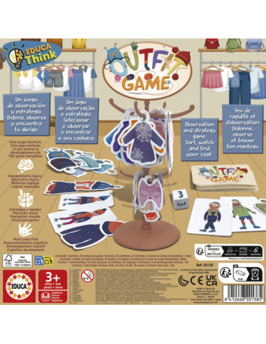 CAJA JUEGO CREA OUTFIT (COL. EDUCA THINK) EDUCA...