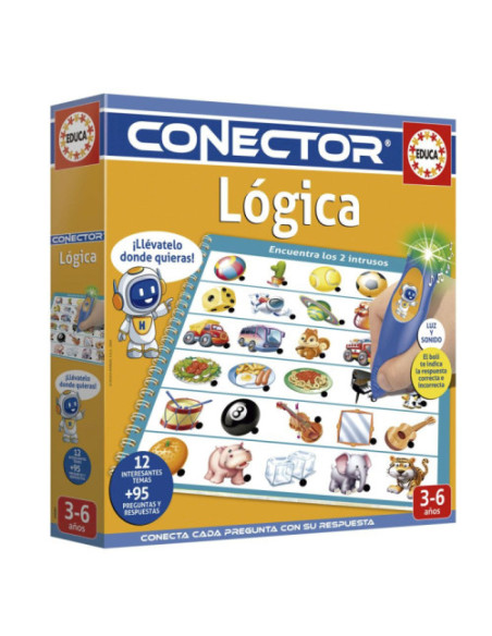 JUEGO EDUCATIVO CONECTOR LOGIC (MULTI) EDUCA 20393